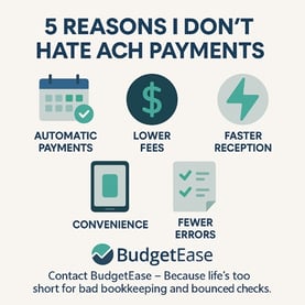 5 Reasons I Don’t Hate ACH