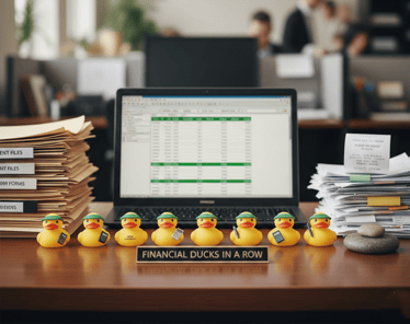 Financial ducks in a row