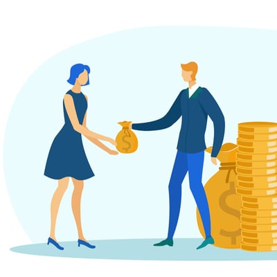 bigstock-Busimessman-With-Big-Money-Pil-358114808