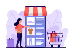 e-commerce shopping cart