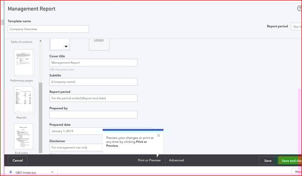 management reports blog
