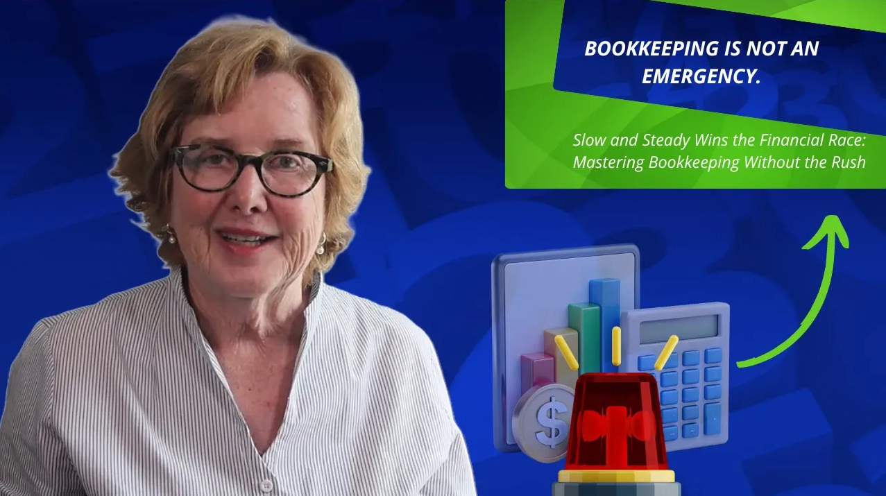 Bookkeeping is not an emergency